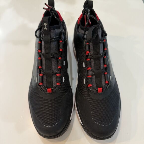 Mens Sz 7 Under Armour Mens Tempo Sport 2 Golf Cleats Spikes Black 3000215-001 main image 6